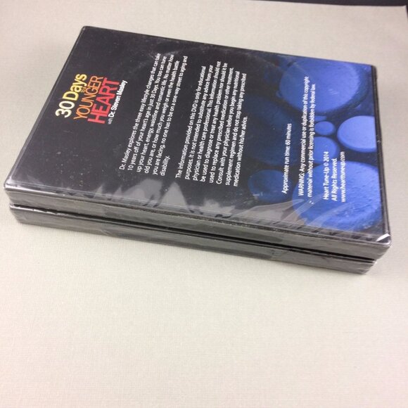 2 Dr Steven Masley DVDs Sealed 30 Day Heart Tune-Up & 30 Days Younger Heart PBS - Picture 7 of 12